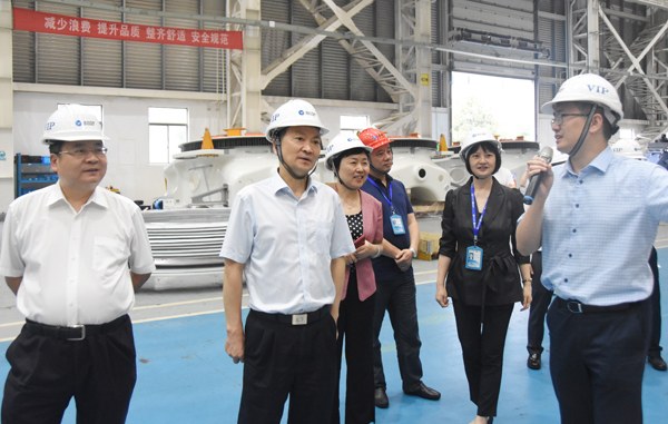 杭州市委常委、常務(wù)副市長戴建平一行調(diào)研運(yùn)達(dá)股份