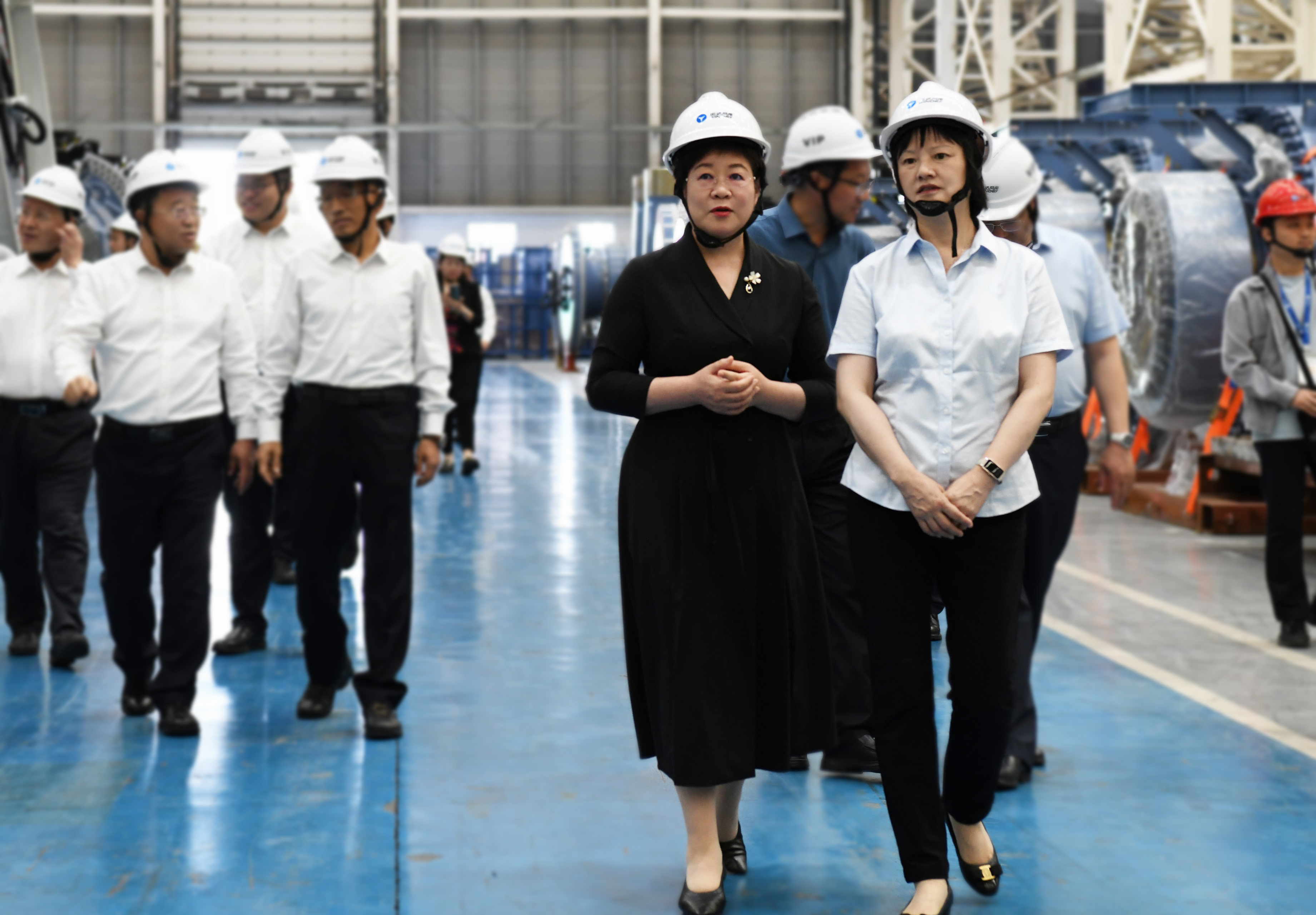阿拉善盟盟委書記黃雅麗前往運(yùn)達(dá)股份考察調(diào)研